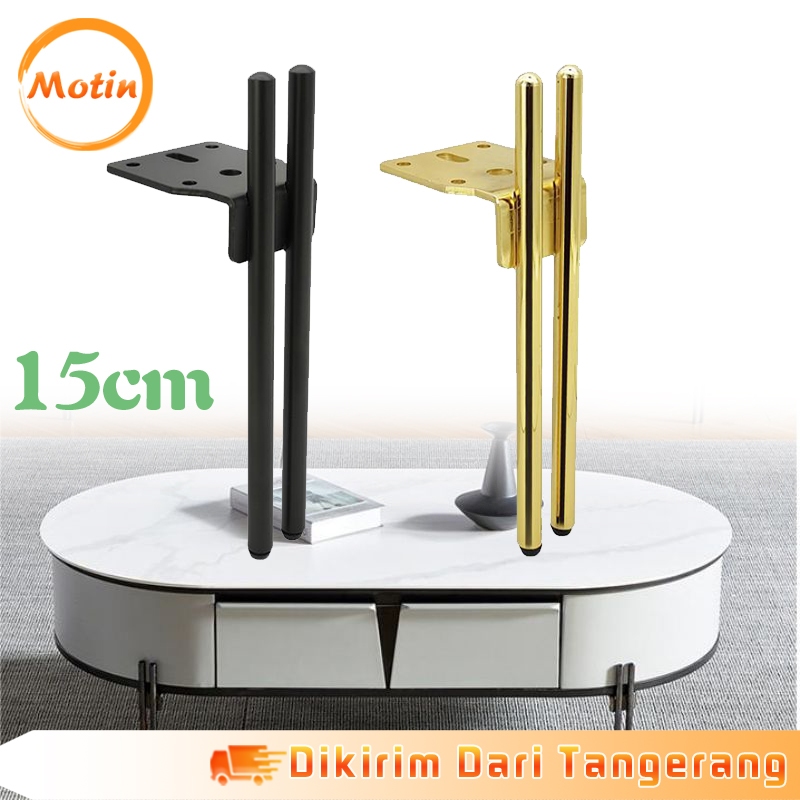 15cm Kaki Sofa Gold Kaki Kursi Sofa Emas Meja Kaki Kursi Sofa
