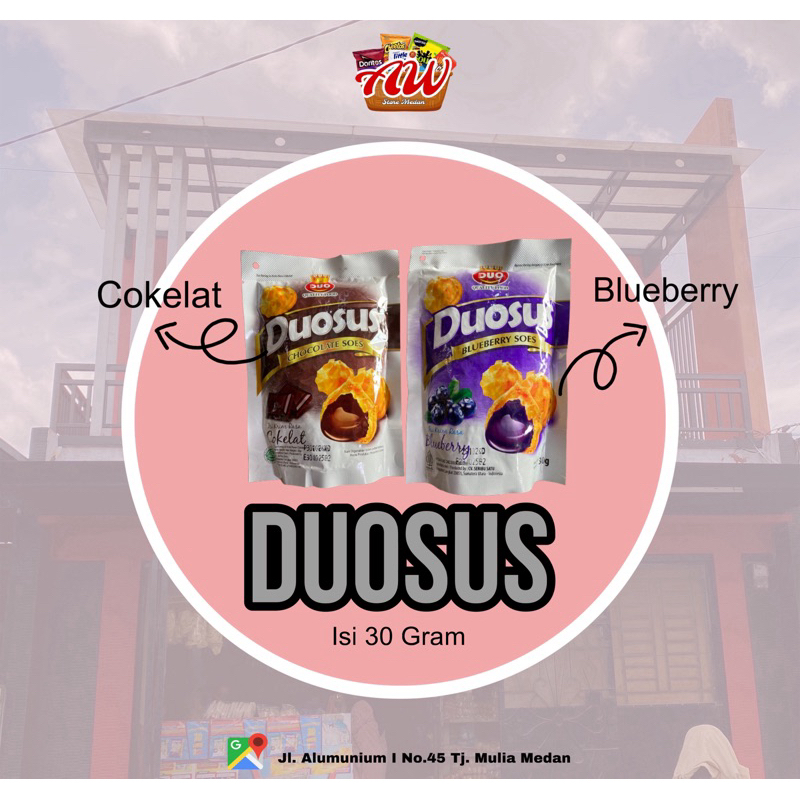 

Duosus Isi 30 Gram Cokelat Blueberry