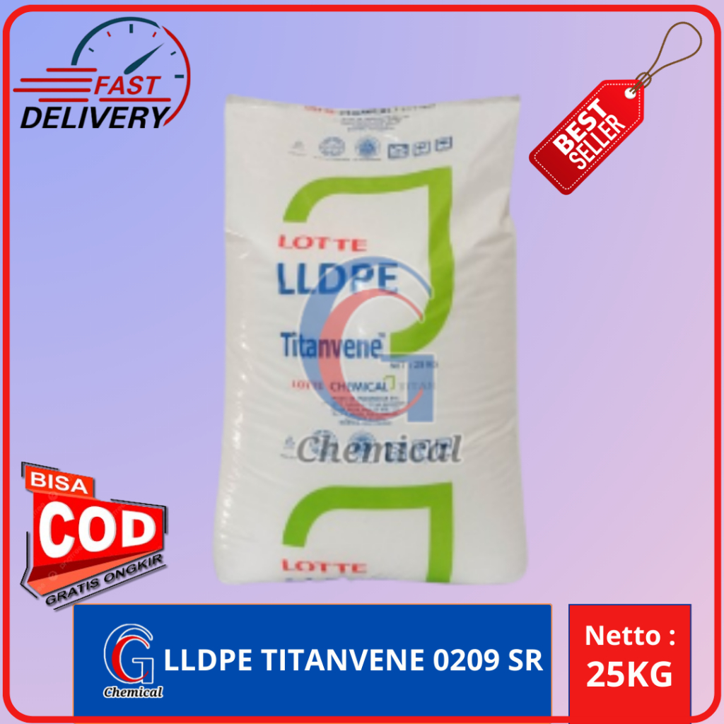 LLDPE Titanvene 0209 SR/ 25KG/ BIJI PLASTIK