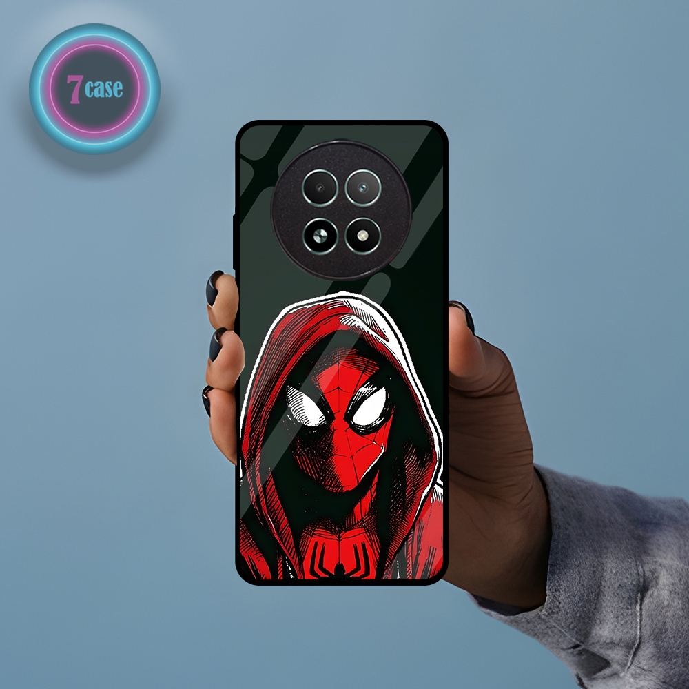 (DK02) Case Kilau Realme 13 I Casing Hp Realme | Pelindung Smartphone Motif SPIDERMAN