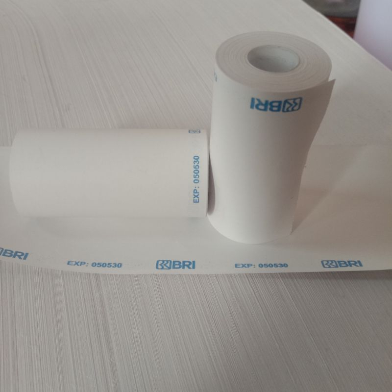 

Kertas kasir thermal edc logo BRI uk 57x30 mm.