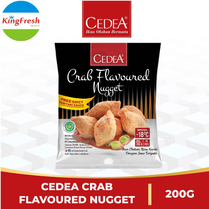 

Cedea Nugget Kepiting (Crab Nugget) 200gr