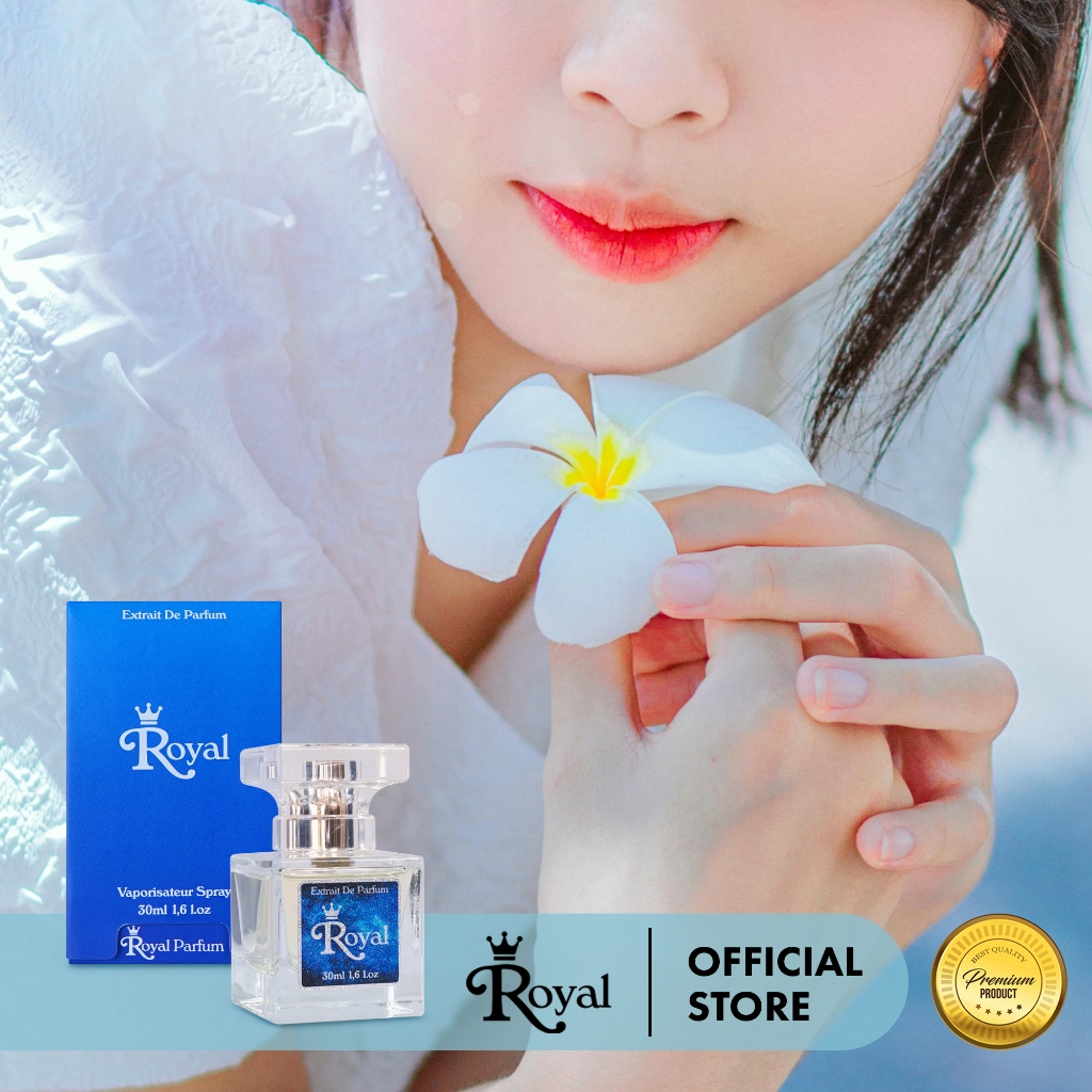 Royal Parfum Luxurious Wisteria Extrait De Parfum Premium 30ml - Parfum Wanita Wangi Tahan Lama