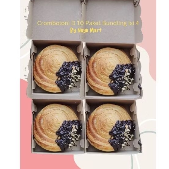 

CROMBOLONI PAKET BUNDLING ISI 4 RASA COKELAT