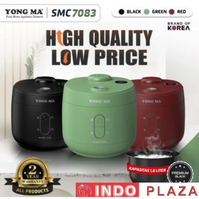 RICE COOKER YONG MA / YONGMA SMC-7083 1.8 LITER