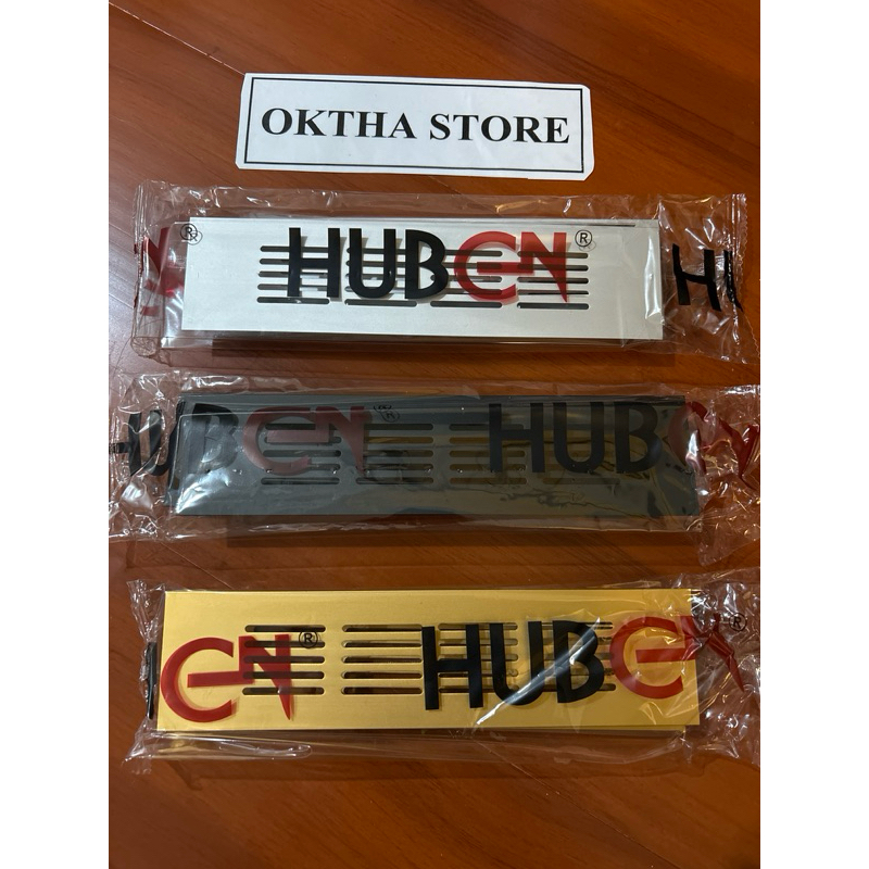 HUBEN Saringan Lubang Hawa 5 x 20 cm Hitam anodize  Gold Ventilasi Aluminium Lubang Angin Udara Sara