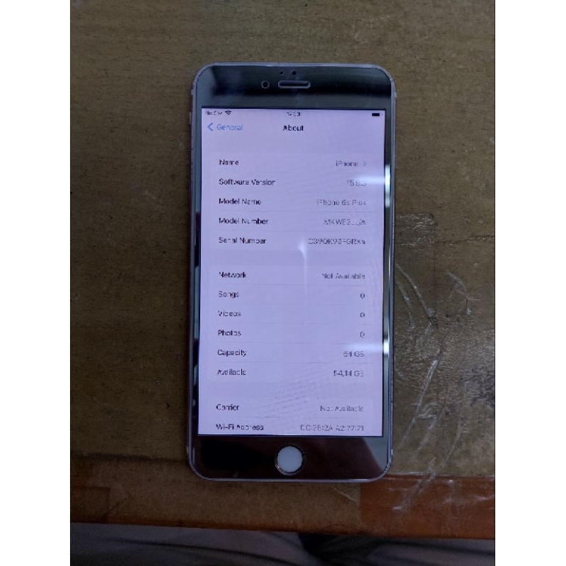 iPhone 6S plus 64gb second batangan