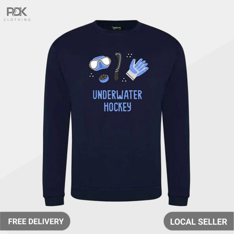 Sweater Basic Hoodie Underwater Hockey Equipment