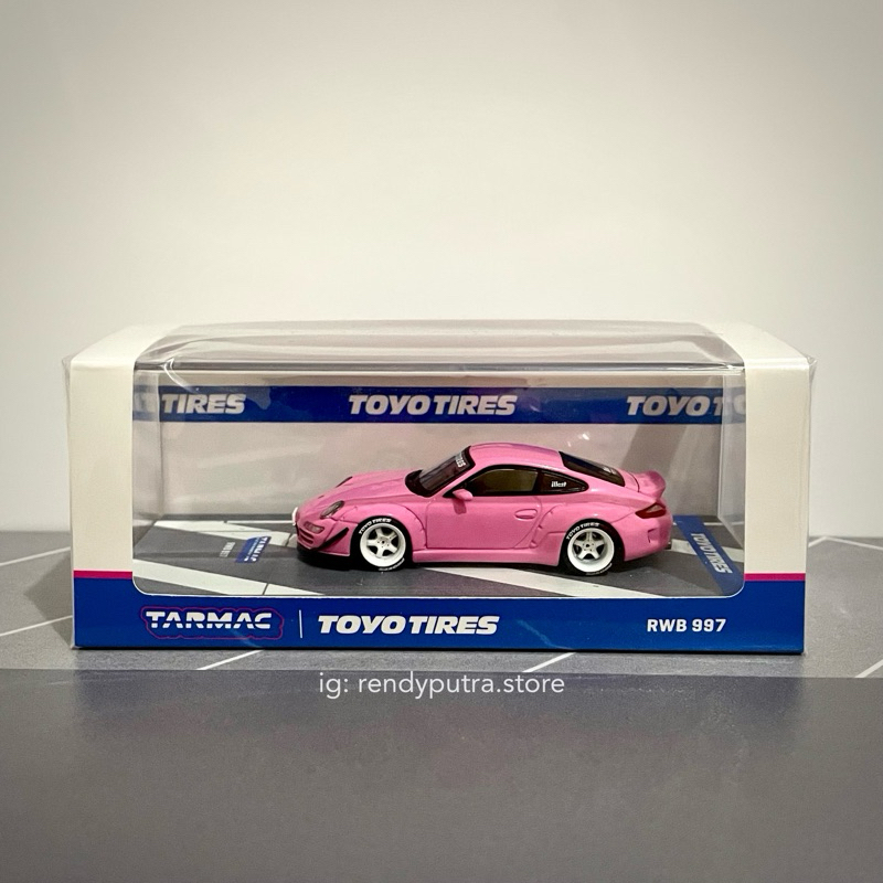 Tarmac RWB 997 Pink Toyo Tires Sealed