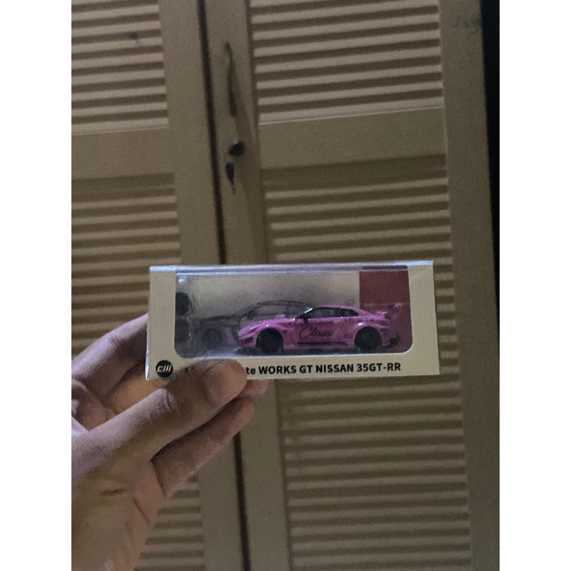 CM Model Nissan GTR R35 LBWK Pink