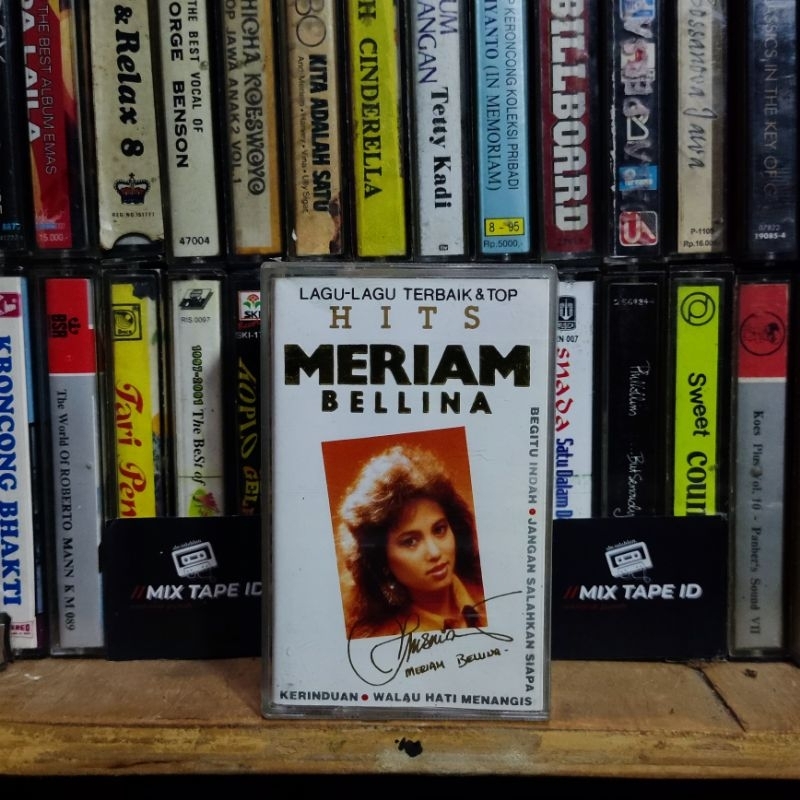 Kaset Pita - Meriam Bellina - Lagu Lagu Terbaik - Hits - Radio Tape - Kaset - Radio - Pemutar Kaset