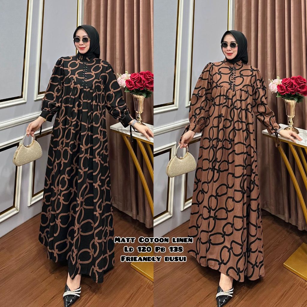 genhao gamis dress gamis humaira