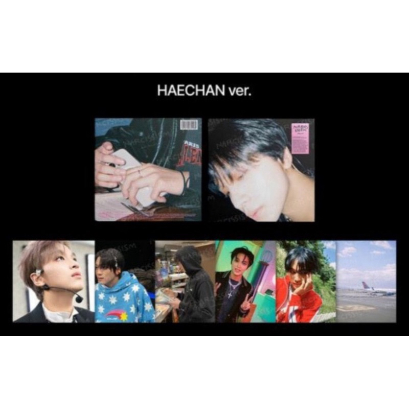 LP POSTER HAECHAN NARCISSISM VER B