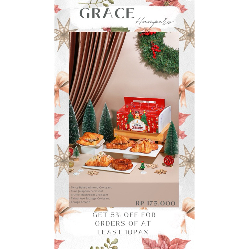 

Grace Hampers Assorted Croissant isi 5pcs