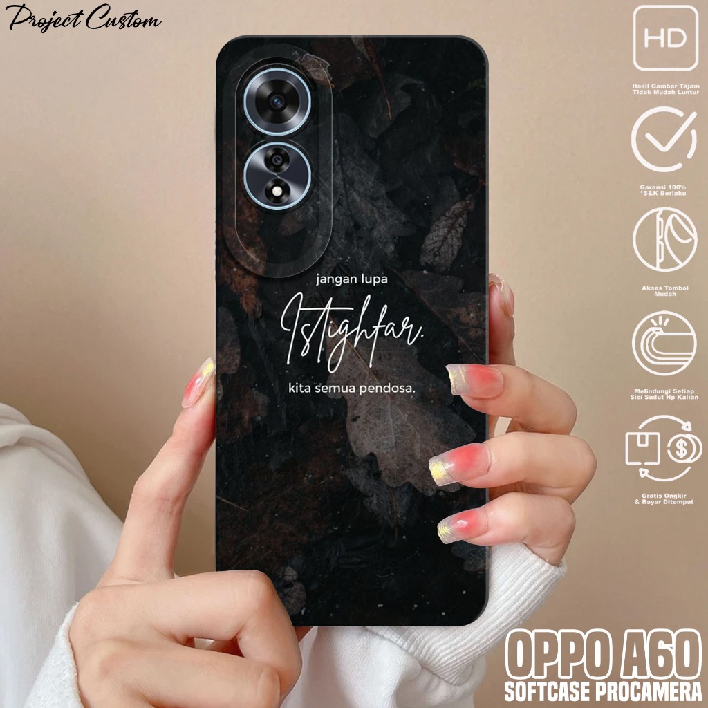 Softcase Hp OPPO A60 - Case Hp OPPO A60 ( AES ) Silikon Hp OPPO A60 - Casing Hp OPPO A60 - Cassing H