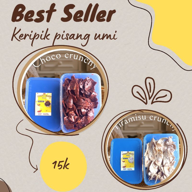 

KERIPIK PISANG UMI LUMER 180GRAM/650ML