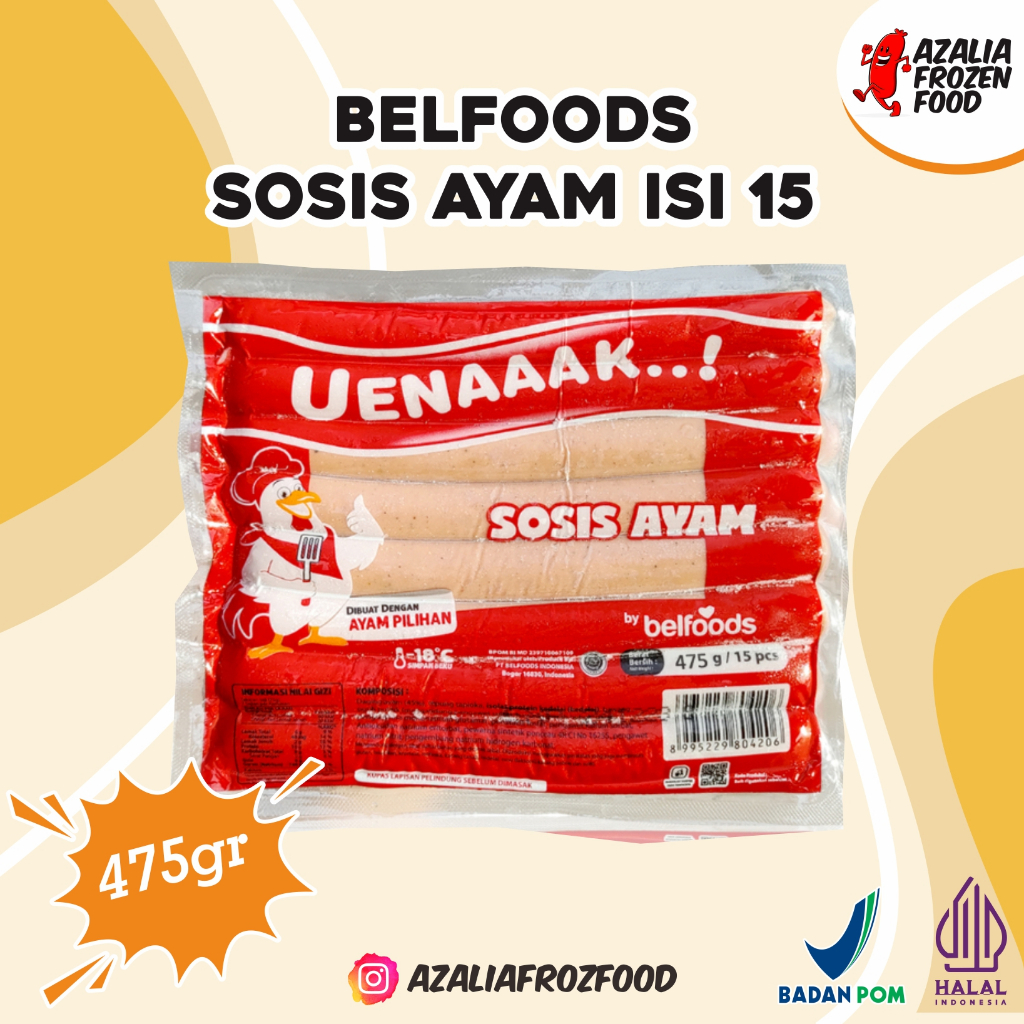 

BELFOODS SOSIS AYAM 475 GRAM