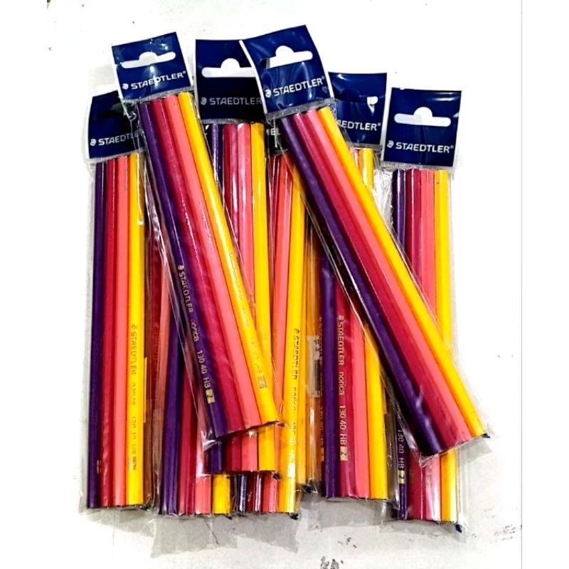 

PENSIL HB STAEDTLER SET 4 RAINBOW