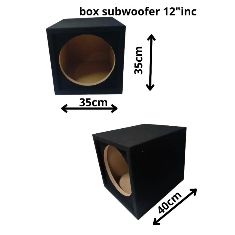 box subwoofer 12"