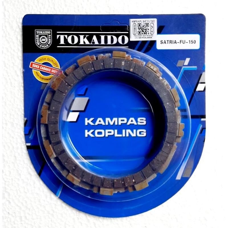 KAMPAS KOPLING PLAT KOPLING SUZUKI SATRIA FU SATRIA FU 150 ORIGINAL TOKAIDO.