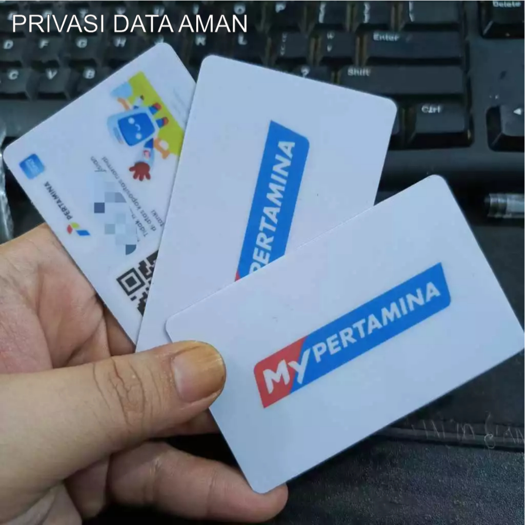 

Cetak Kartu ID Card BARCODE My Pertamina Praktis PVC PREMIUM