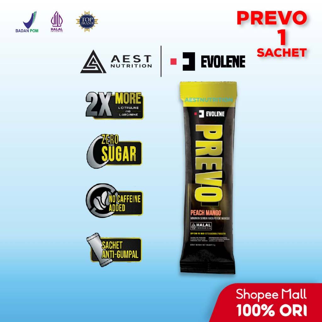 Evolene Prevo Pre Workout Sachet PWO