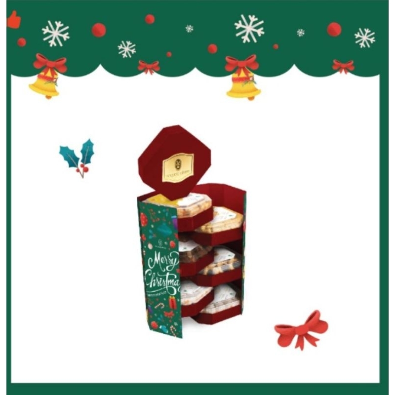 

HOLLY GIFT BOX (CHRISTMAS) - HOLLAND BAKERY