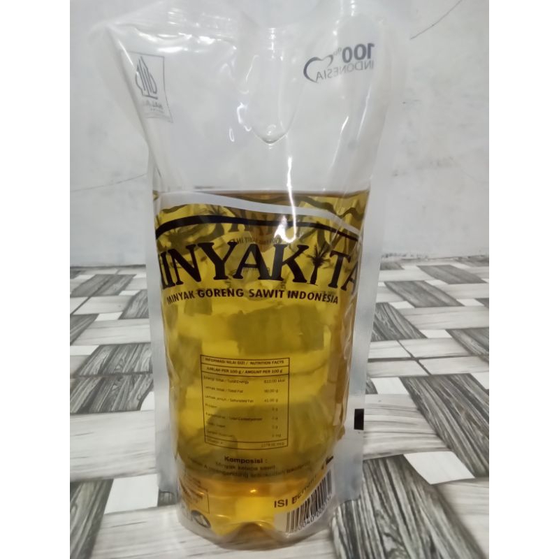 

MINYAK KEMASAN SACHET 1 LITER JERNIH