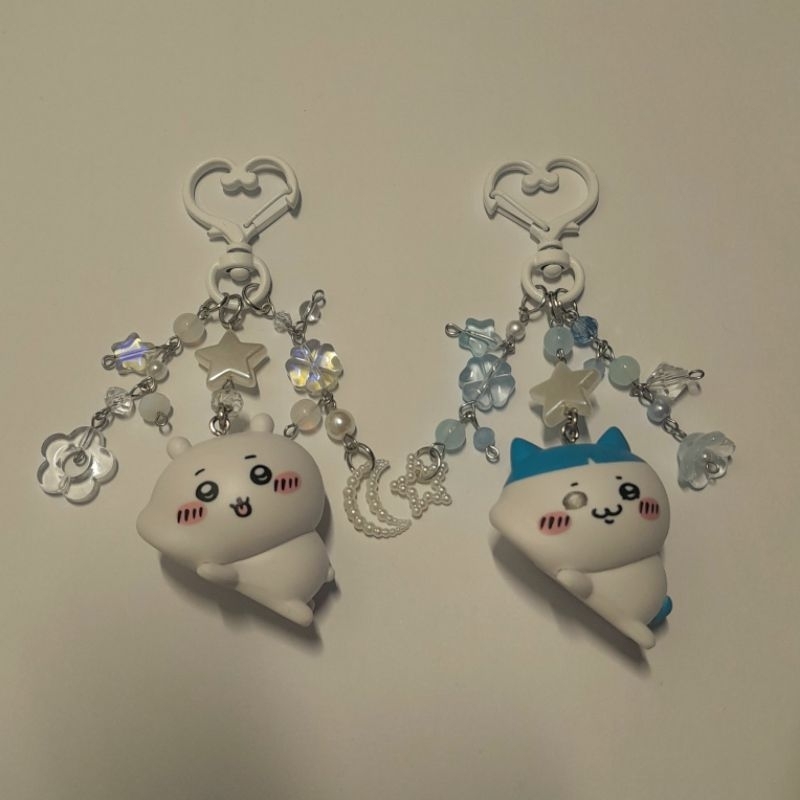 chiikawa and hachiware keychain