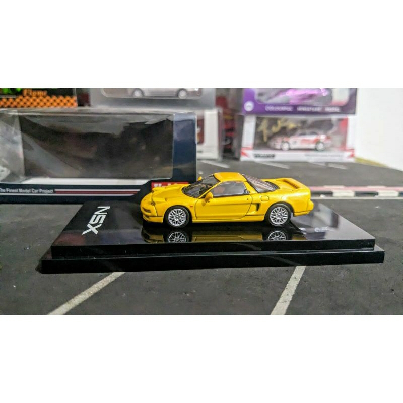 Diecast Hobby Japan Honda NSX Na2 Type S Zero 1997 indy yellow pearl