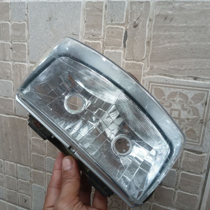 headlamp lampu depan kawasaki kaze r kaze ori