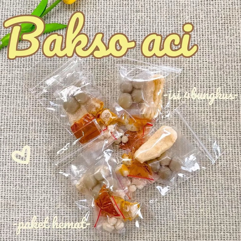 

PAKET BASO ACI ORIGINAL / 1 PAKET DAPAT 4 BUNGKUS / MURAHH MERIAHH BISA DIJUAL LAGI