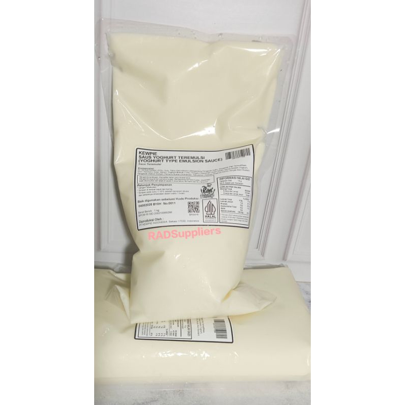 

Kewpie Cooking Sauce Yogurt Mayo 1kg, Yogurt Mayo Kewpie 1kg, Best Product Mayo Kewpie..