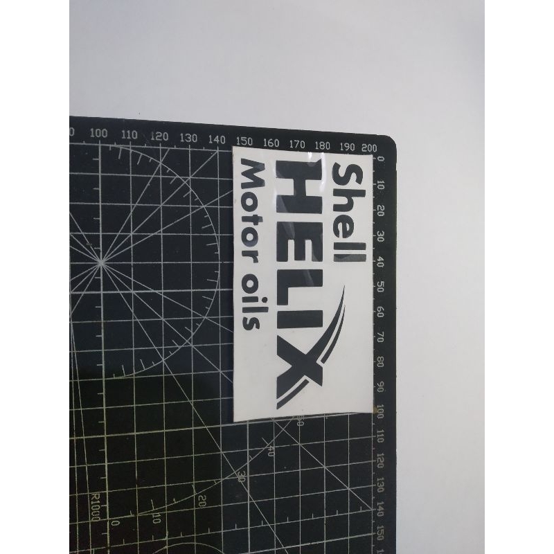 stiker shell helix
