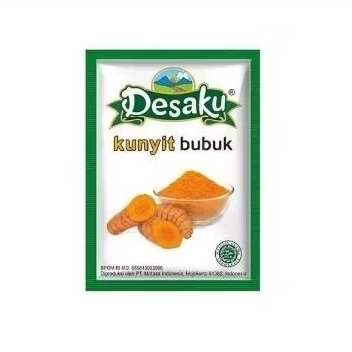 

Desaku Kunyit bubuk bumbu instan 7,5gr 1pcs & 6pcs