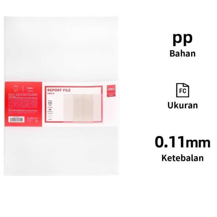 

DELI - Report File EF00212 100% bahan impor plastik PP resistensi tinggi