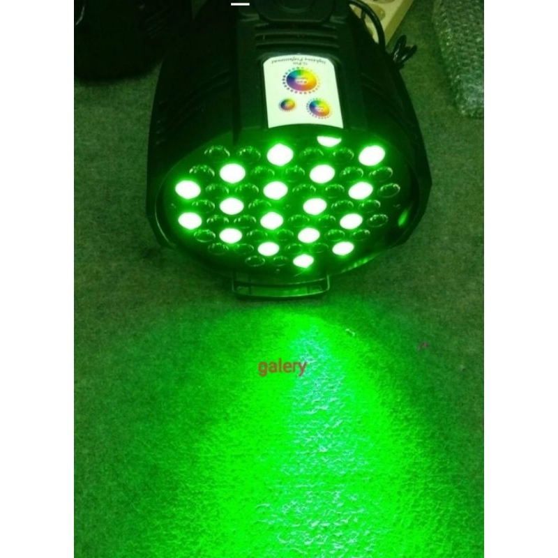 parled 54x3 RGBW 3watt murni Gpro