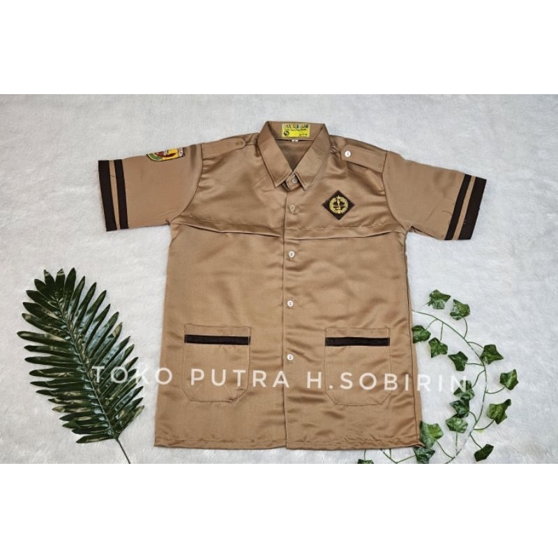 BAJU PRAMUKA SD SIAGA LAKI-LAKI TANGAN PENDEK