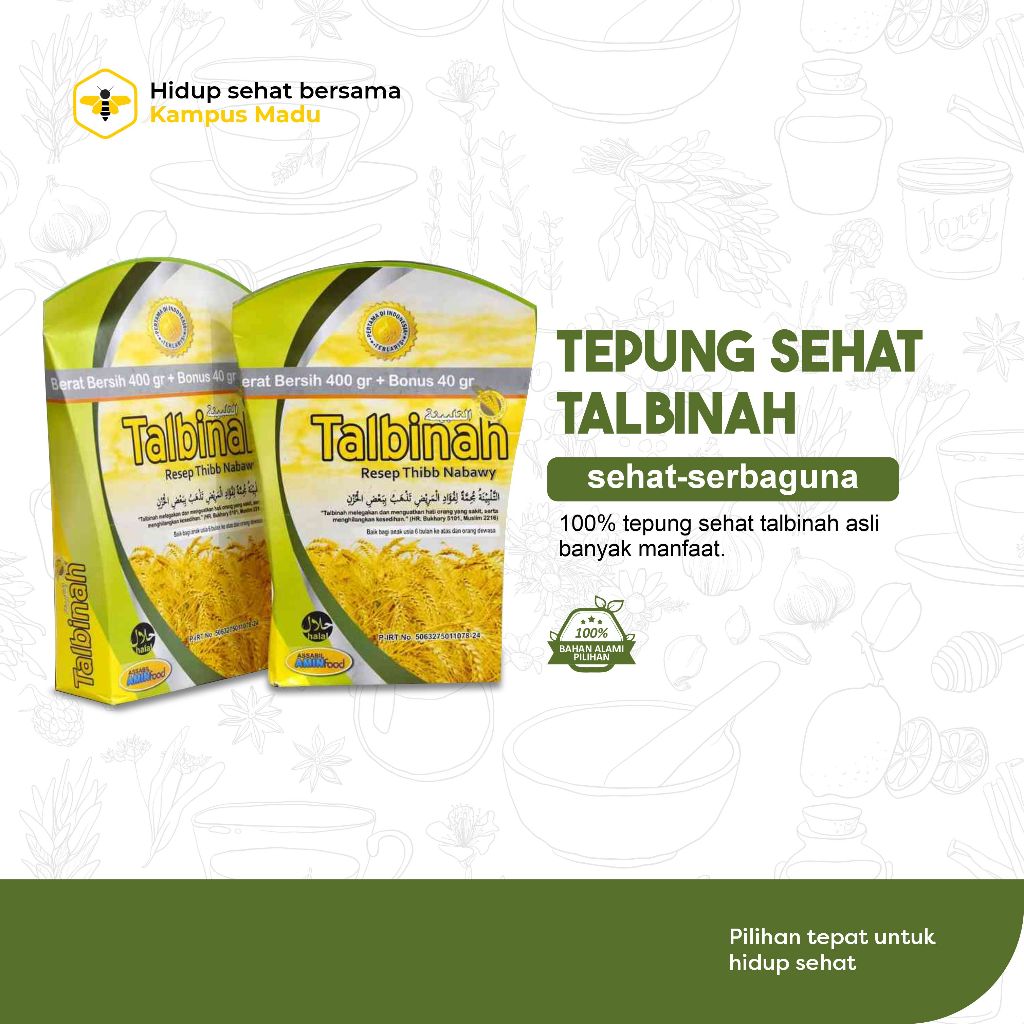 

Tepung Gandum Talbinah 400gr