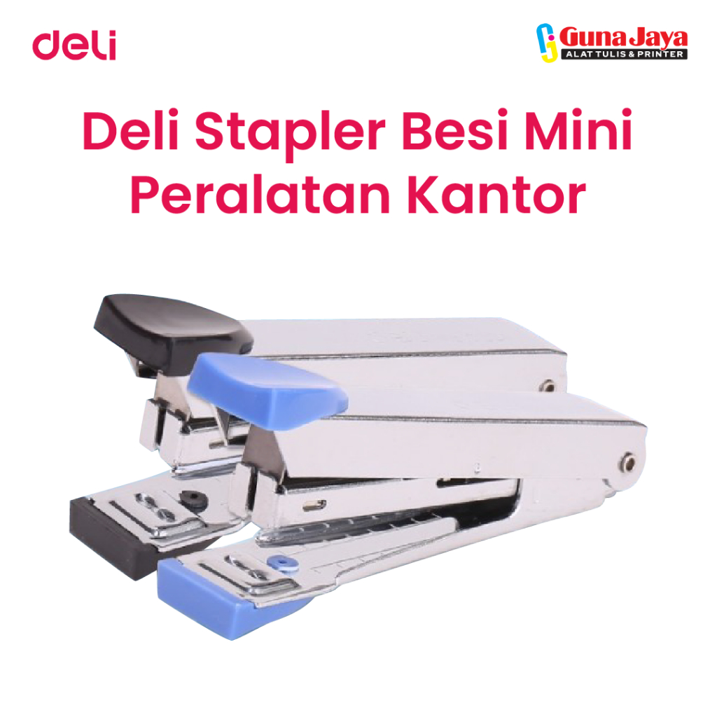 

DELI E0224 STAPLER - Deli Stapler Besi Mini Peralatan Kantor