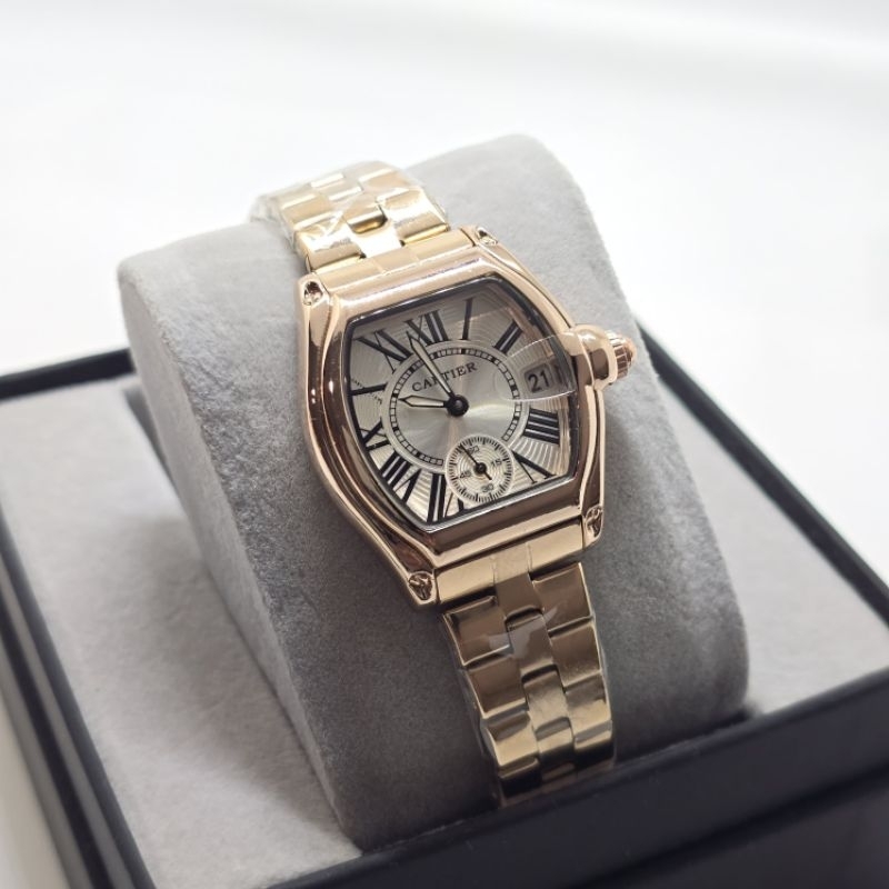 jam tangan wanita fashion NEW Cartier rantai chrono detik tanggal aktif diameter lingkar 3cm