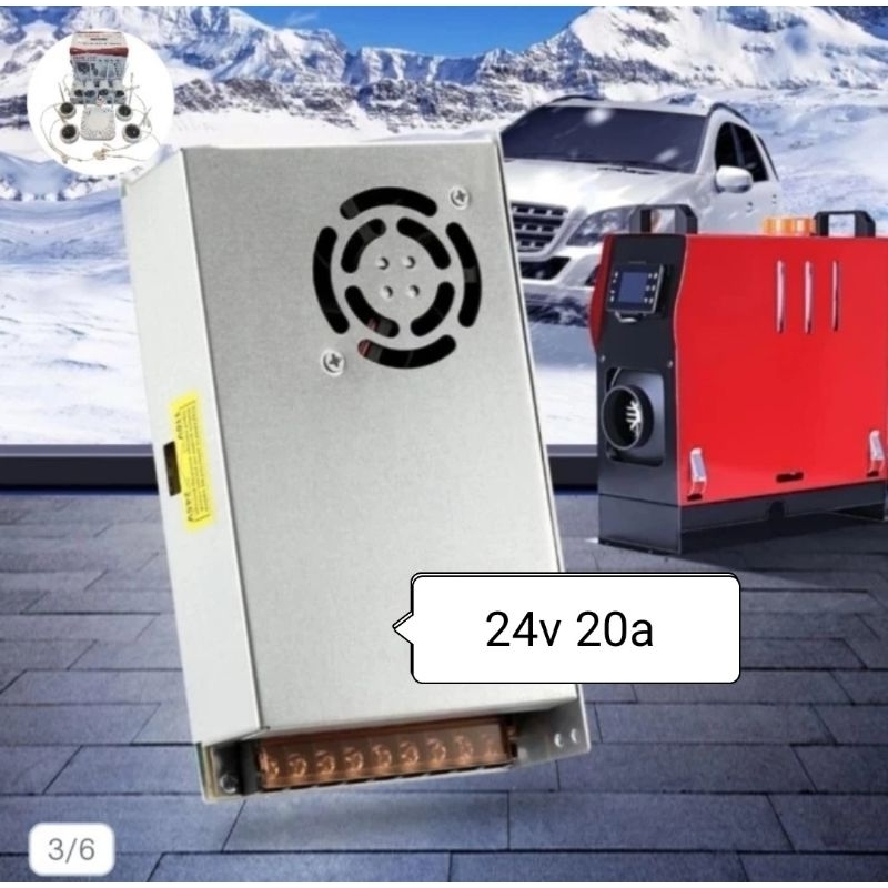 Travo Power Supply 24V 20A PSU 24 Volt 20 Amper High Quality 20 Ampere 24v