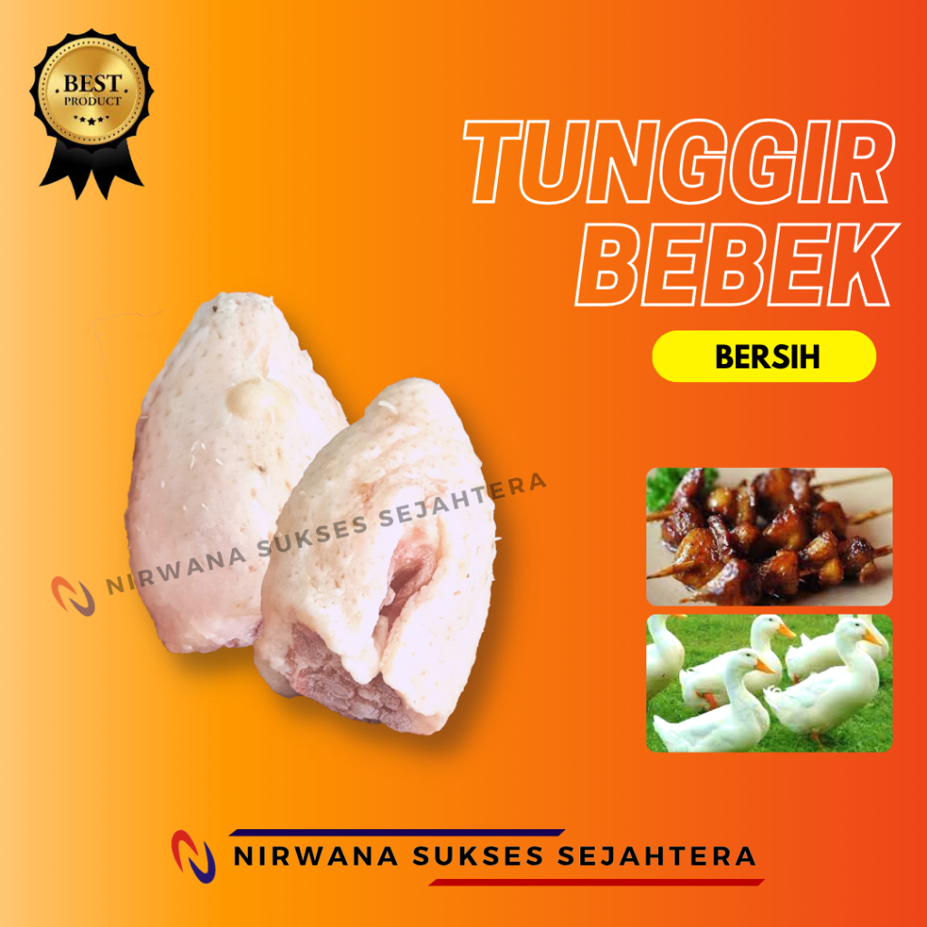 

TUNGGIR - BRUTU - PANTAT, EKOR BEBEK PEKING / PEKING DUCK TAIL