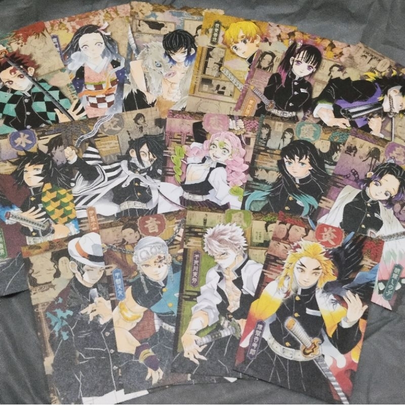 official kimetsu no yaiba / demon slayer postcard