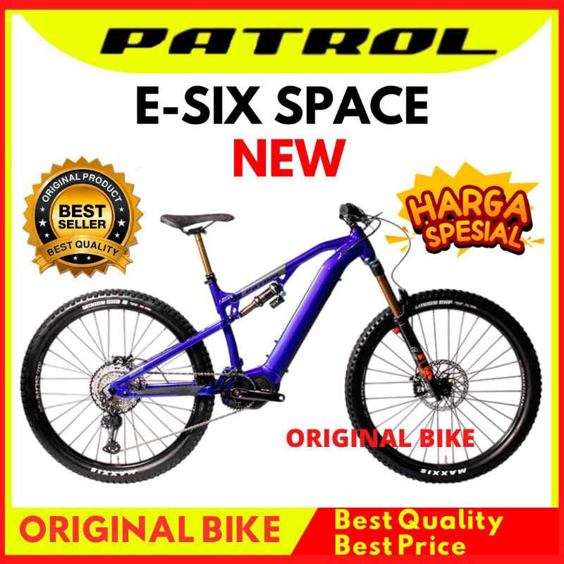 PATROL E-SIX SPACE BLUE Sepeda Patrol E six S
