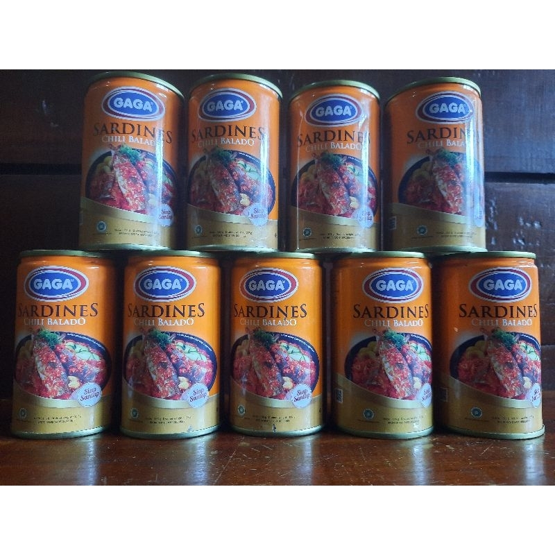 

Gaga Sarden Tomat dan Sambal Balado 155gr