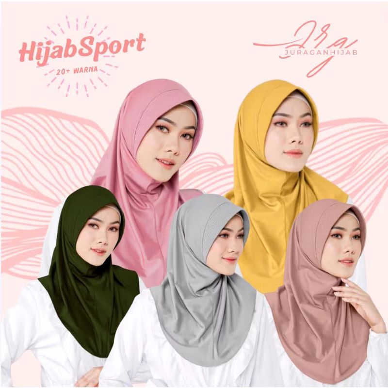 azzura - hijab instan hamidah Malay//jilbab bargo jersey