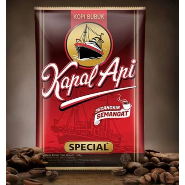 

Kopi Bubuk Kapal Api Special 150gr