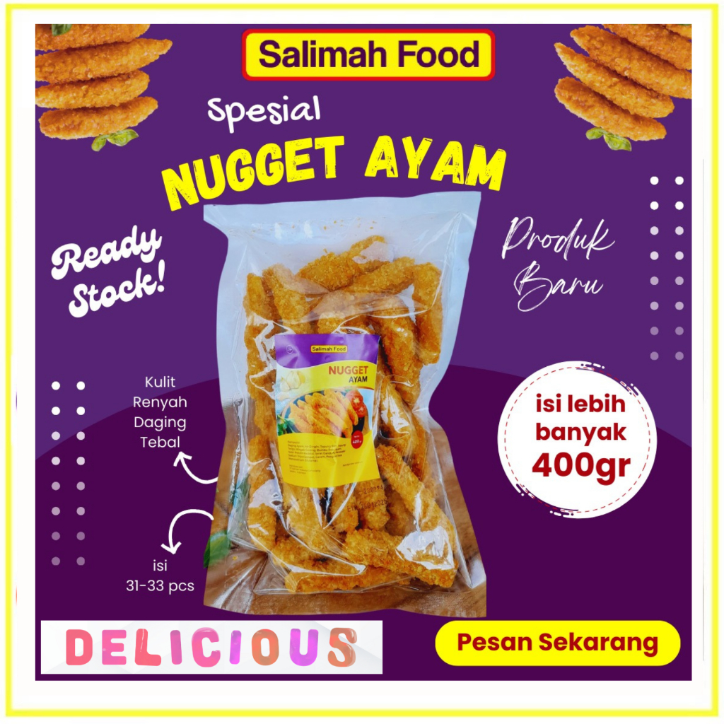 

Salimah Food Nugget Ayam Frozen Nuget