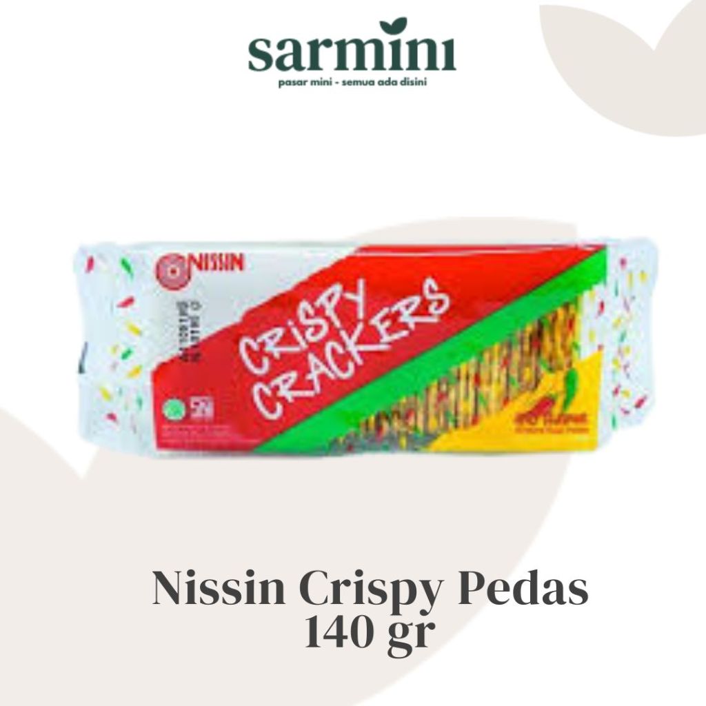 

Nissin Crispy Pedas 140 gr